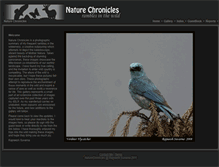 Tablet Screenshot of naturechronicles.com